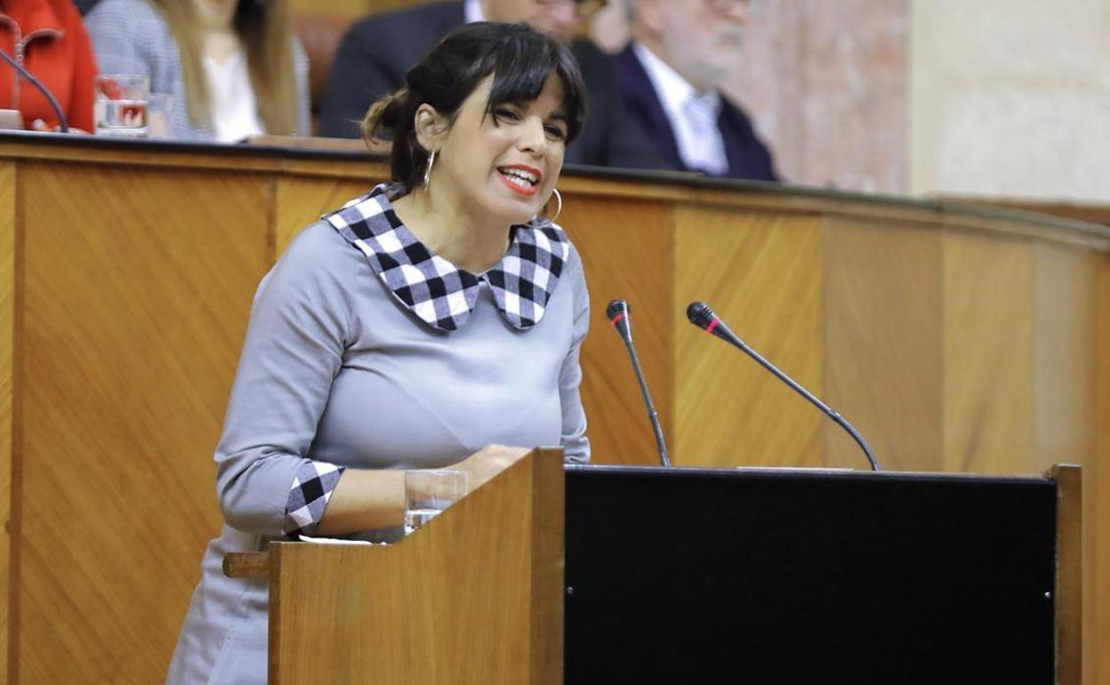 Teresa Rodríguez cree que el andalucismo solo puede ser «de izquierda» y no limitarse a «herramienta para cazar votos»