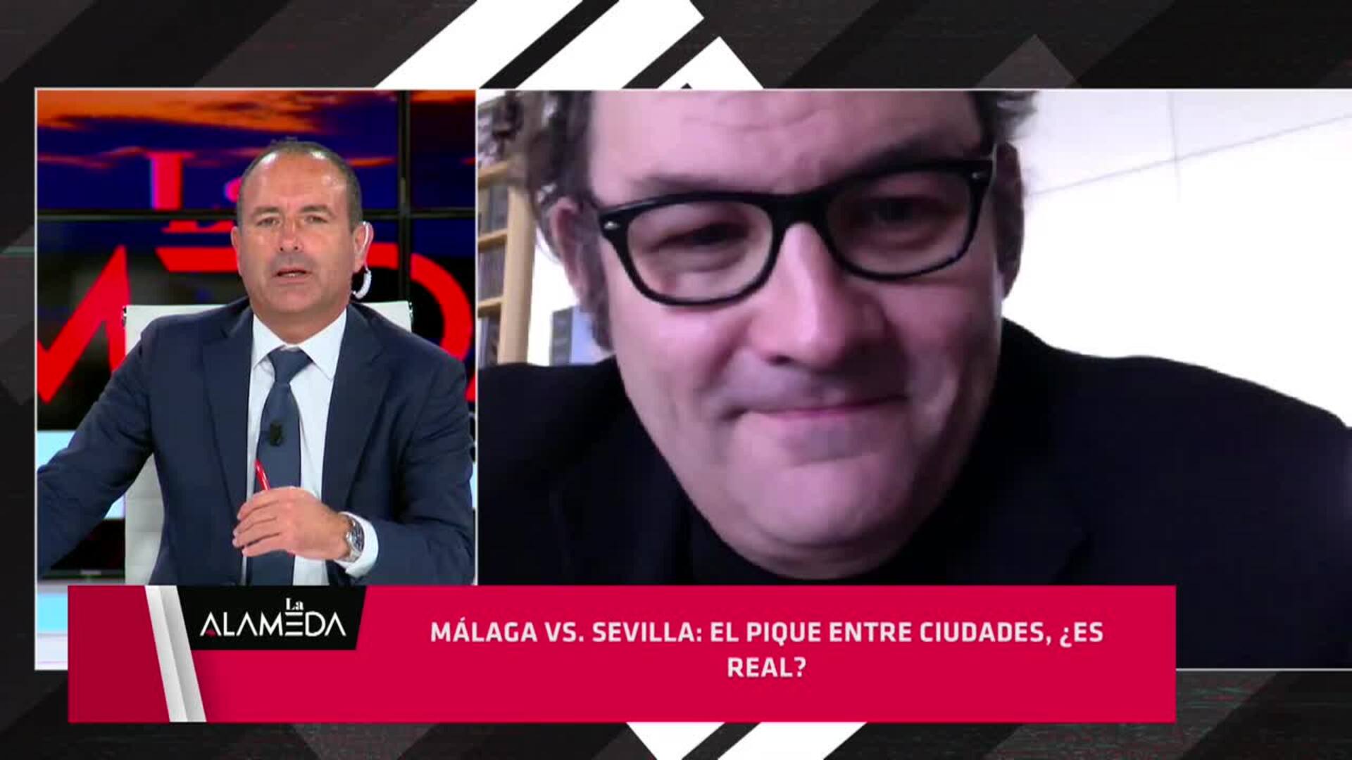 La última polémica entre Málaga y Sevilla por el vuelo de United Airlines a Nueva York, en el programa 'La Alameda' (parte 2)