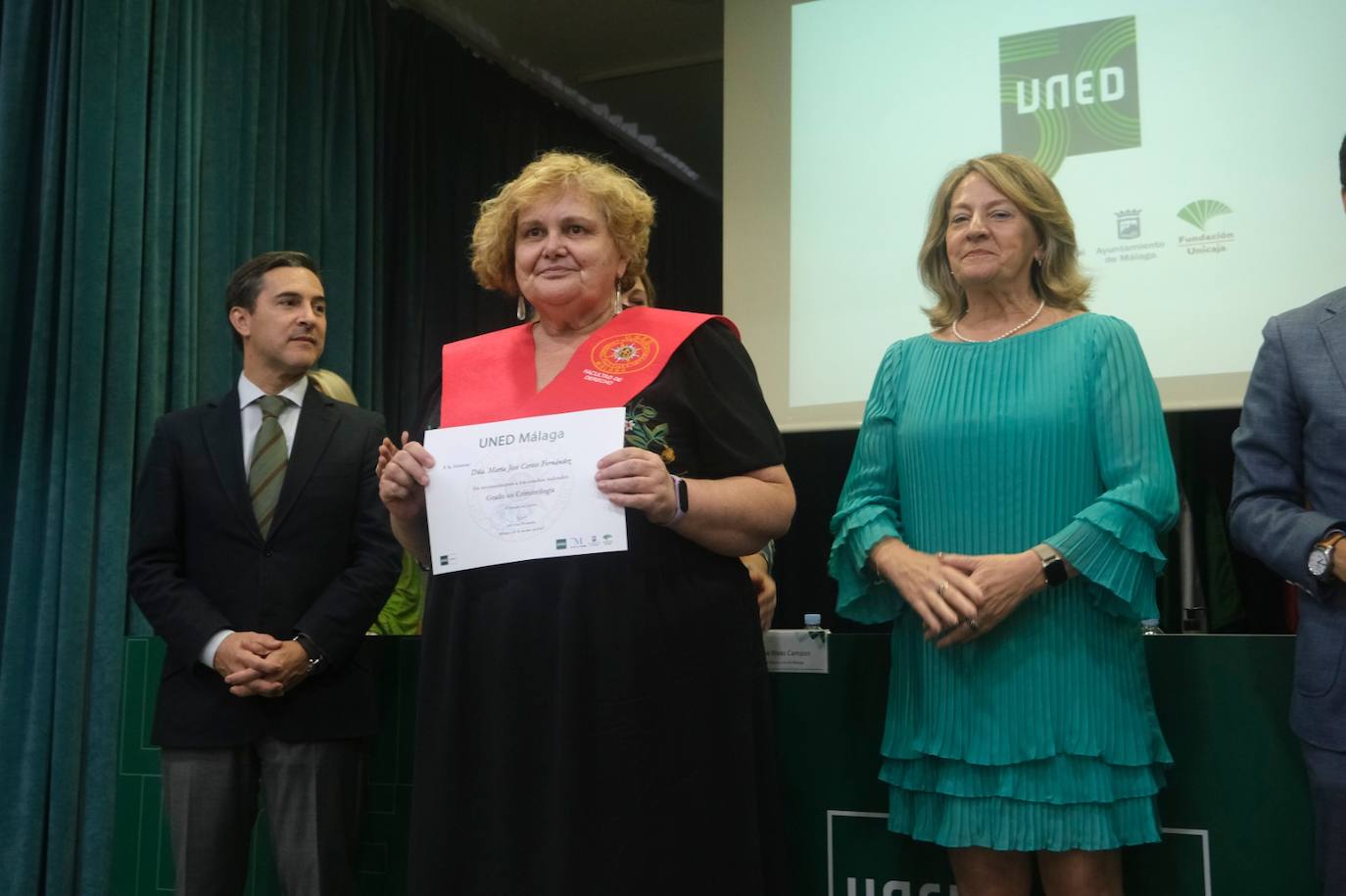 Inauguración del nuevo curso académico en la UNED de Málaga. 