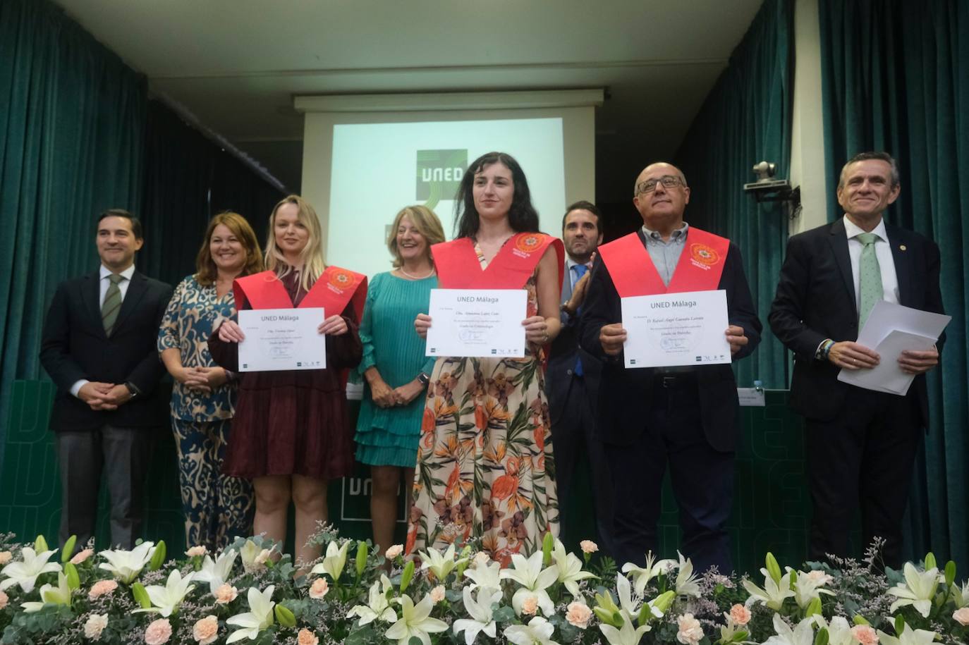 Inauguración del nuevo curso académico en la UNED de Málaga. 