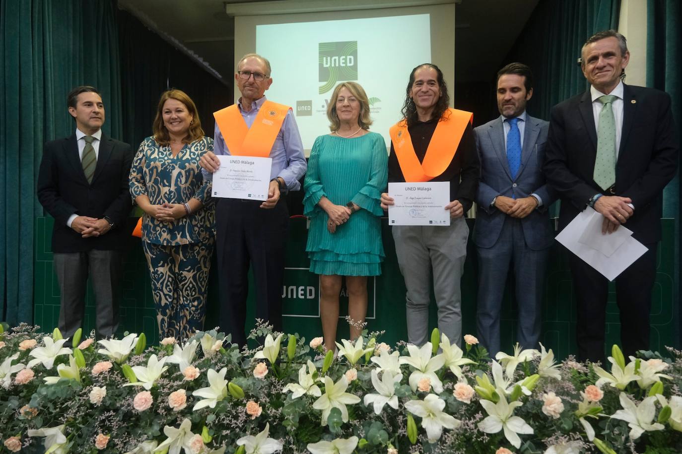 Inauguración del nuevo curso académico en la UNED de Málaga. 