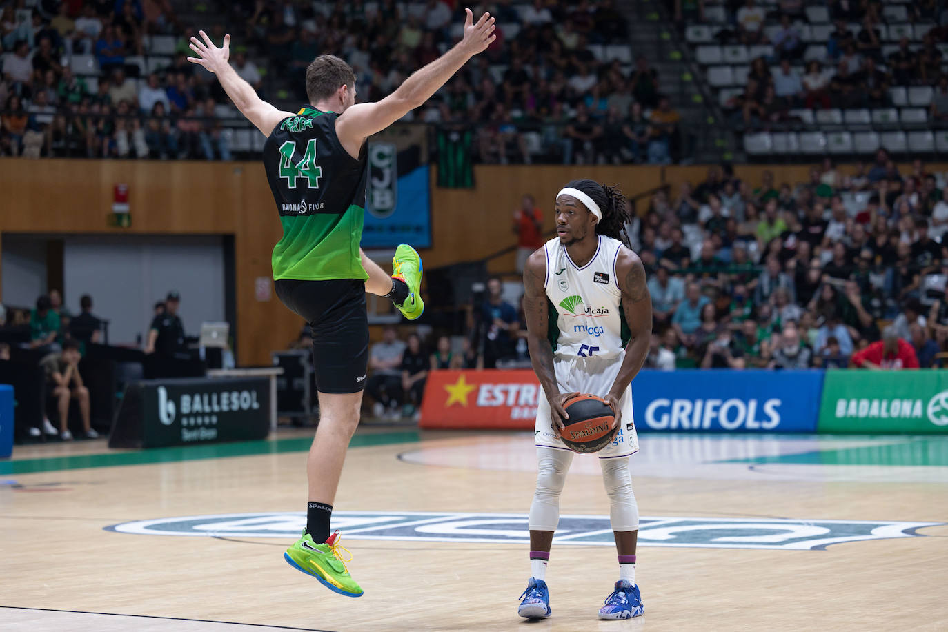 Derrota del Unicaja en la cancha del Joventut. 