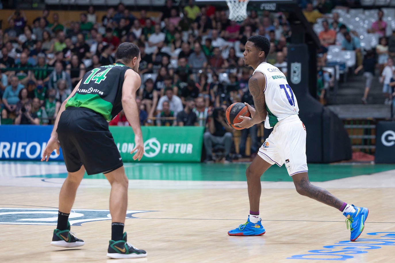 Derrota del Unicaja en la cancha del Joventut. 