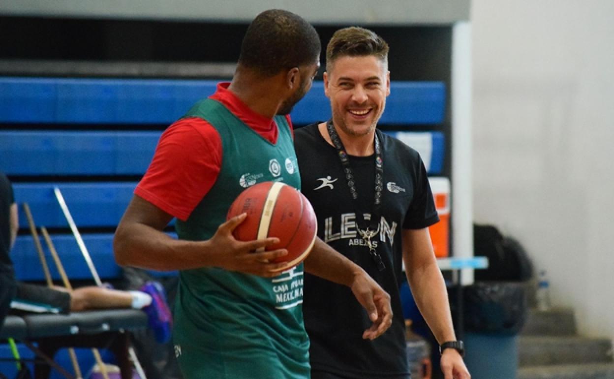 Imagen de archivo de Pablo García en un entrenamiento. 