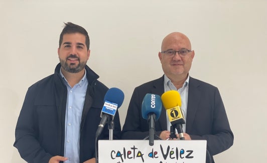 David Segura y Jesús Carlos Pérez Atencia, en rueda de prensa este lunes. 