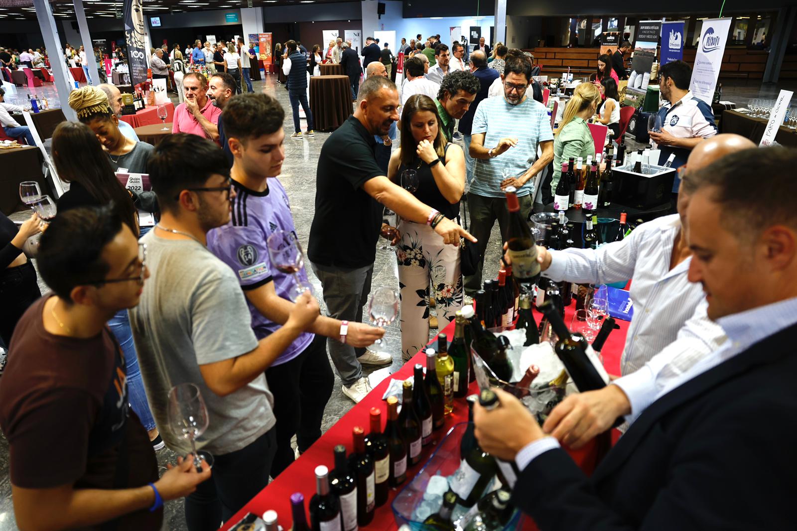 El Palacio de Ferias de Torremolinos acoge SUR Wines & Gourmet. Imagen de la segunda jornada de la cita