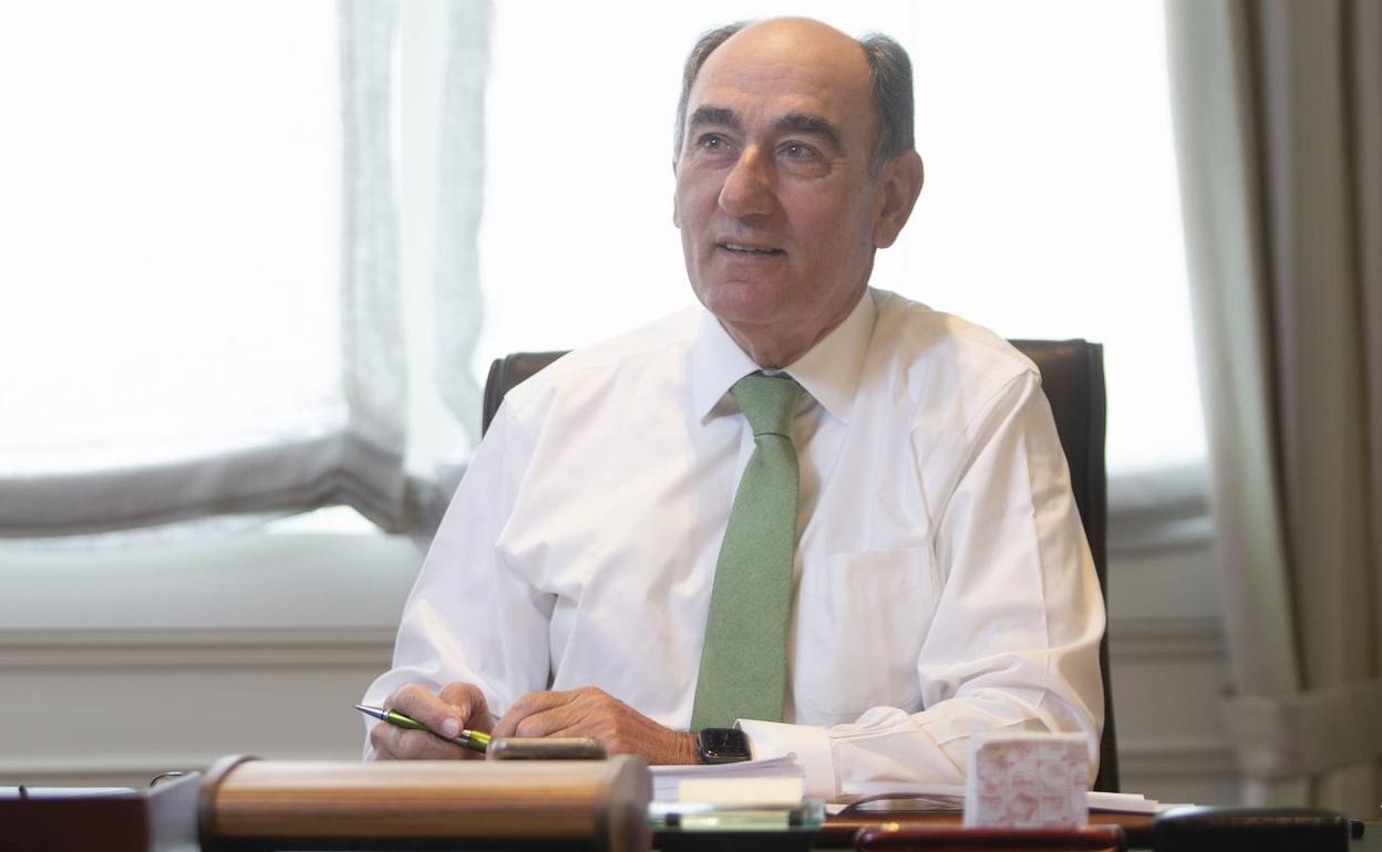 El presidente de Iberdrola, Ignacio Galán. 