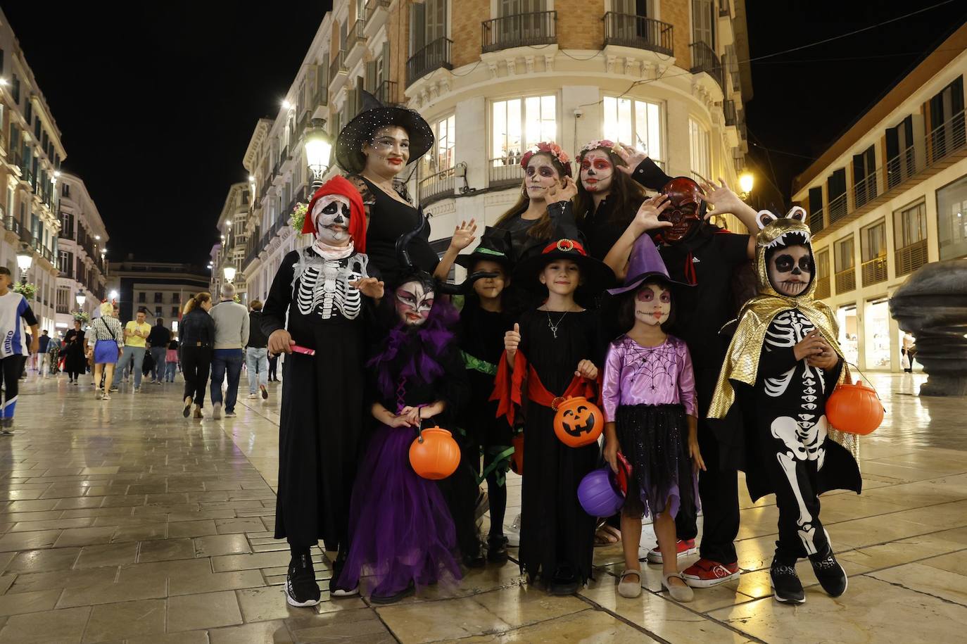 Halloween en el Centro de Málaga 