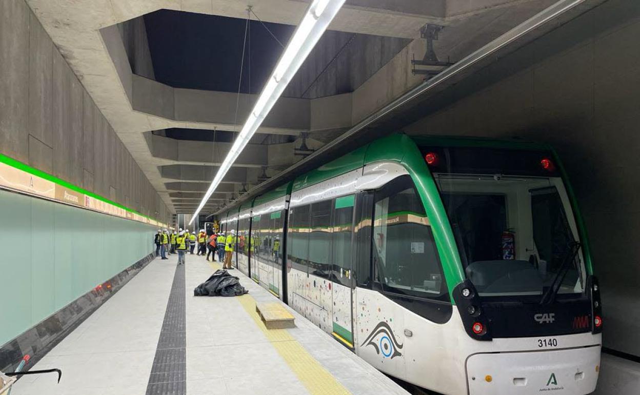 El metro, una de las inversiones prioritarias de la Junta en la provincia.