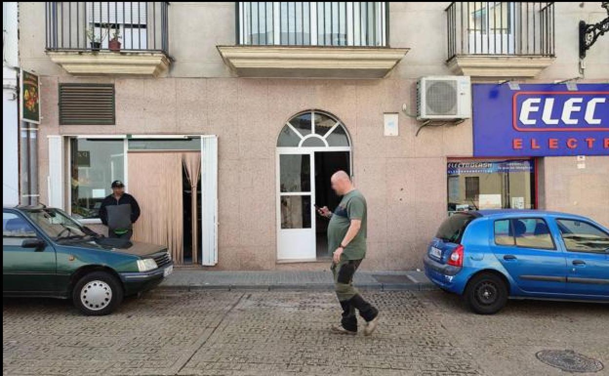 Exterior del portal en el que se ubica la vivienda en la que han ocurrido los hechos.