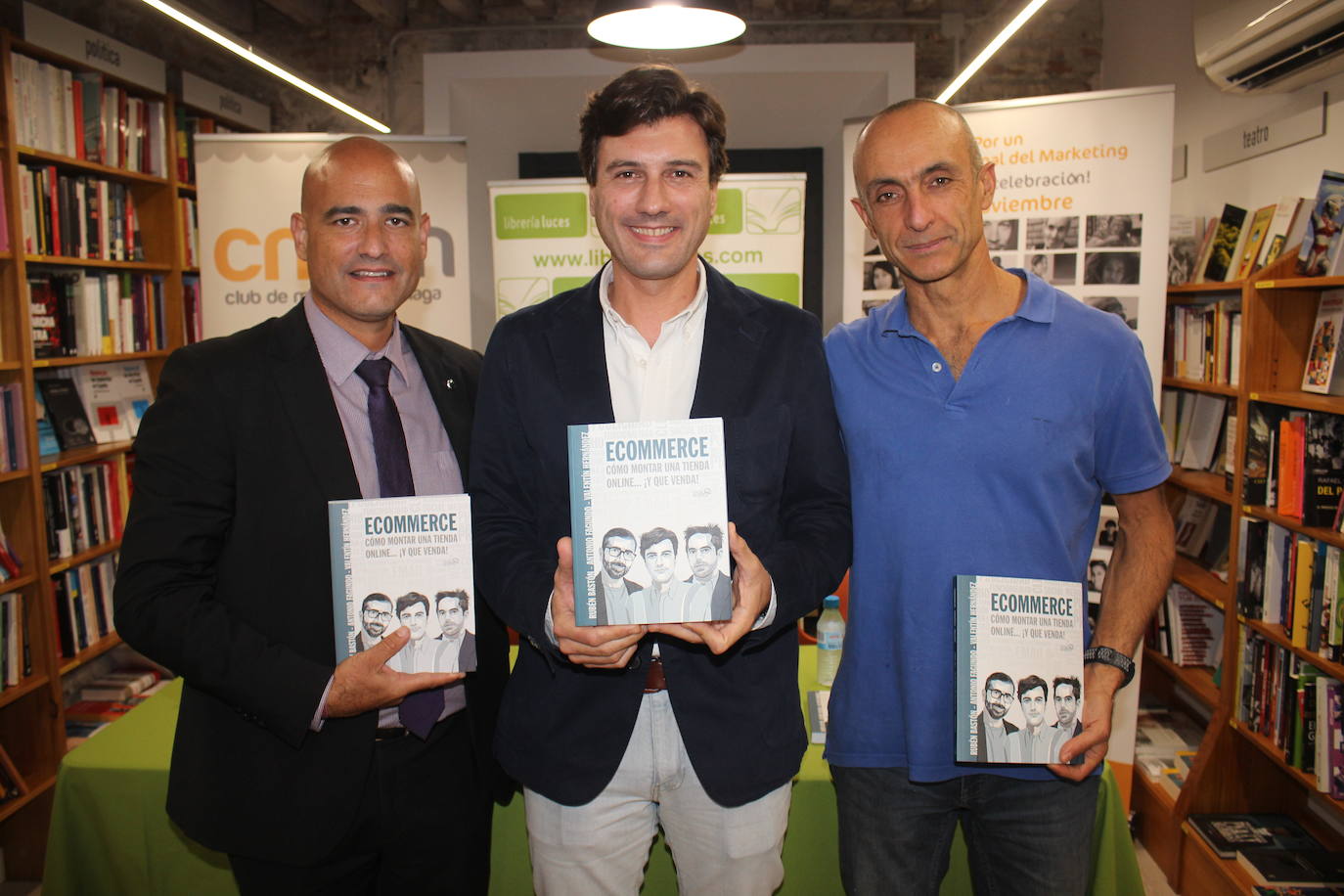 José Ruiz, Antonio Fagundo y José Antonio Ruiz.