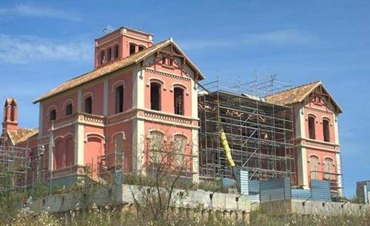 Aspecto del cortijo tras la últimas obras de reparación que se hicieron en 2014. 