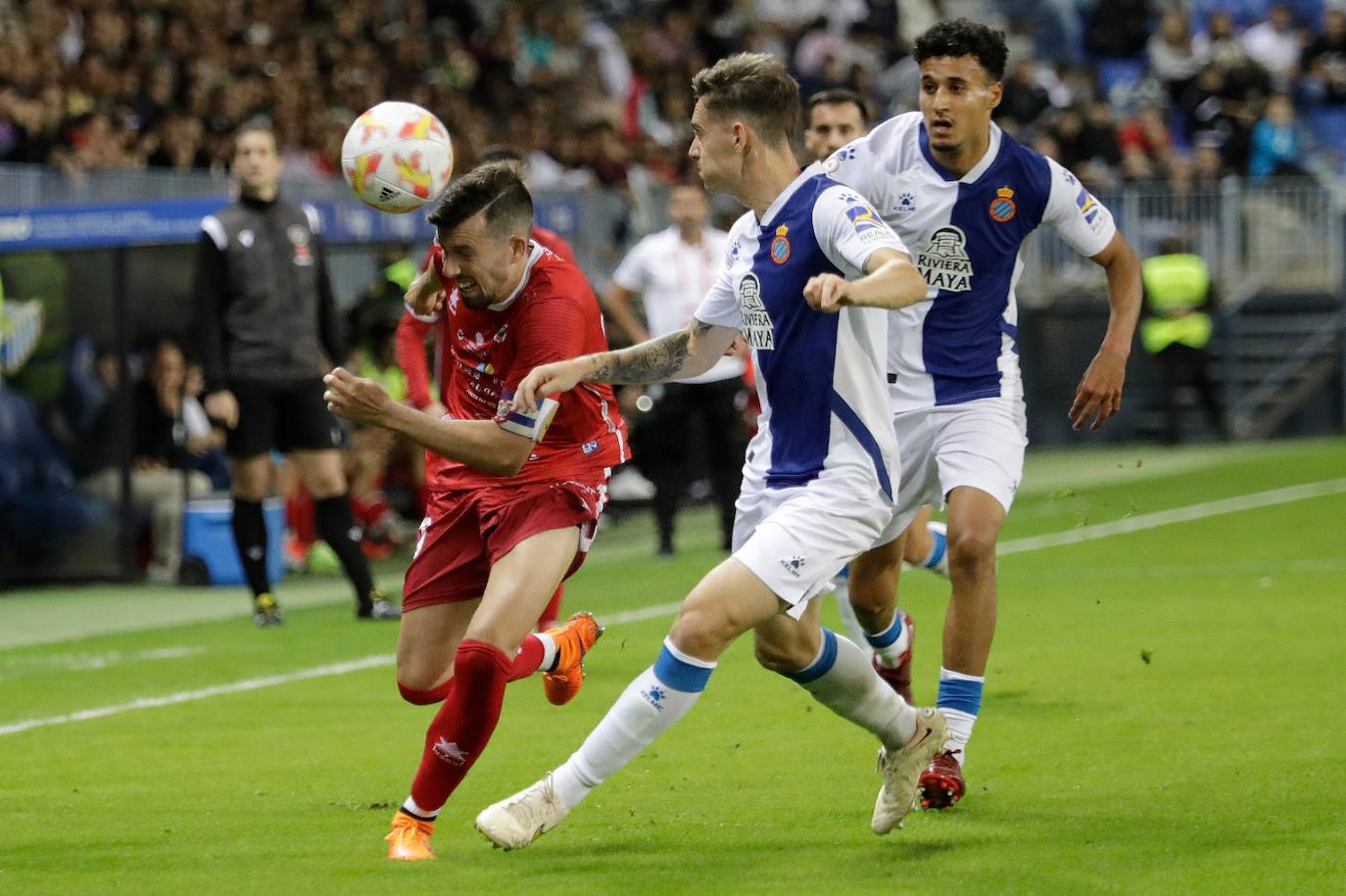 El Rincón cae en copa ante el Espanyol (0-3). 