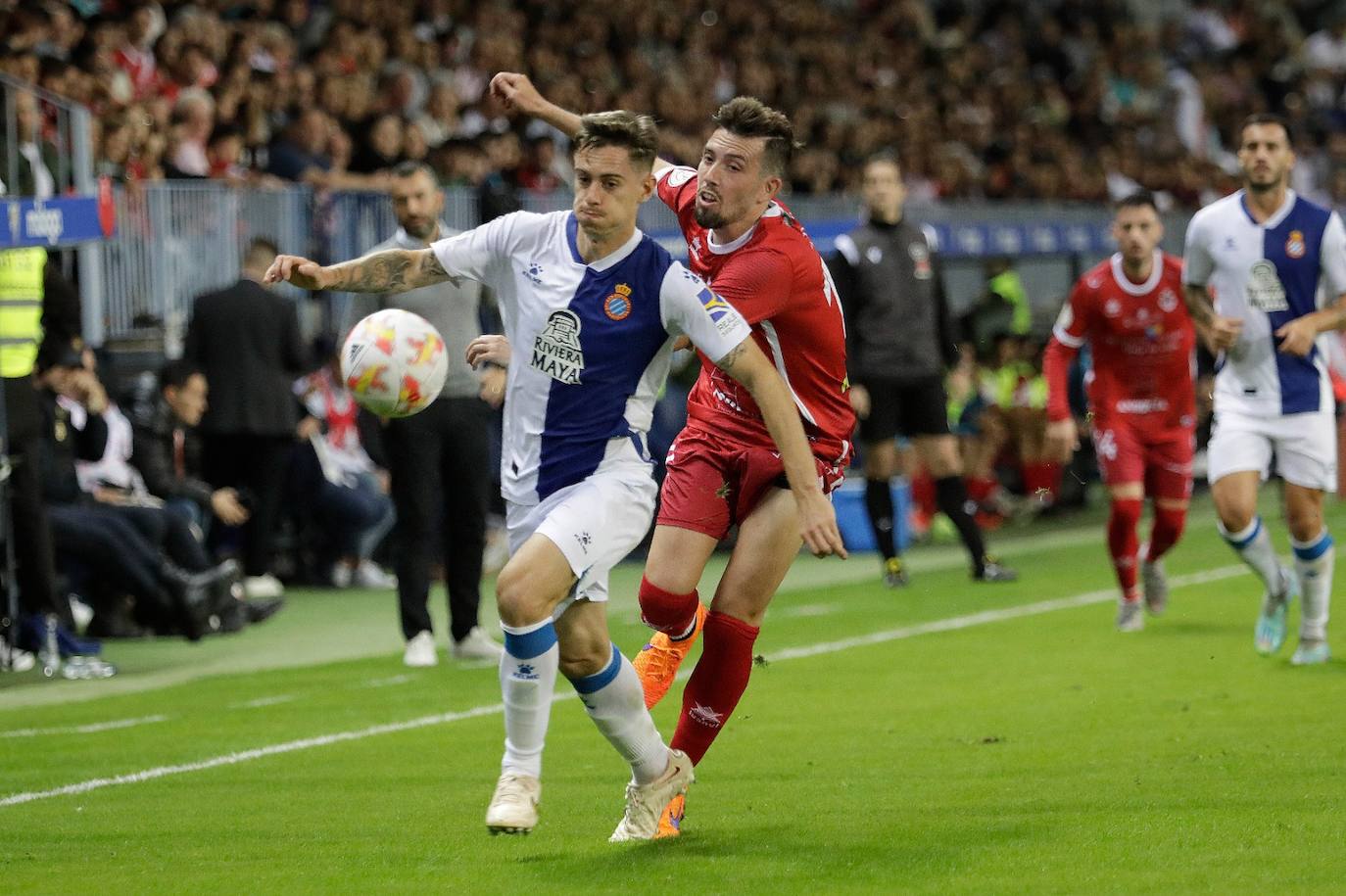 El Rincón cae en copa ante el Espanyol (0-3). 