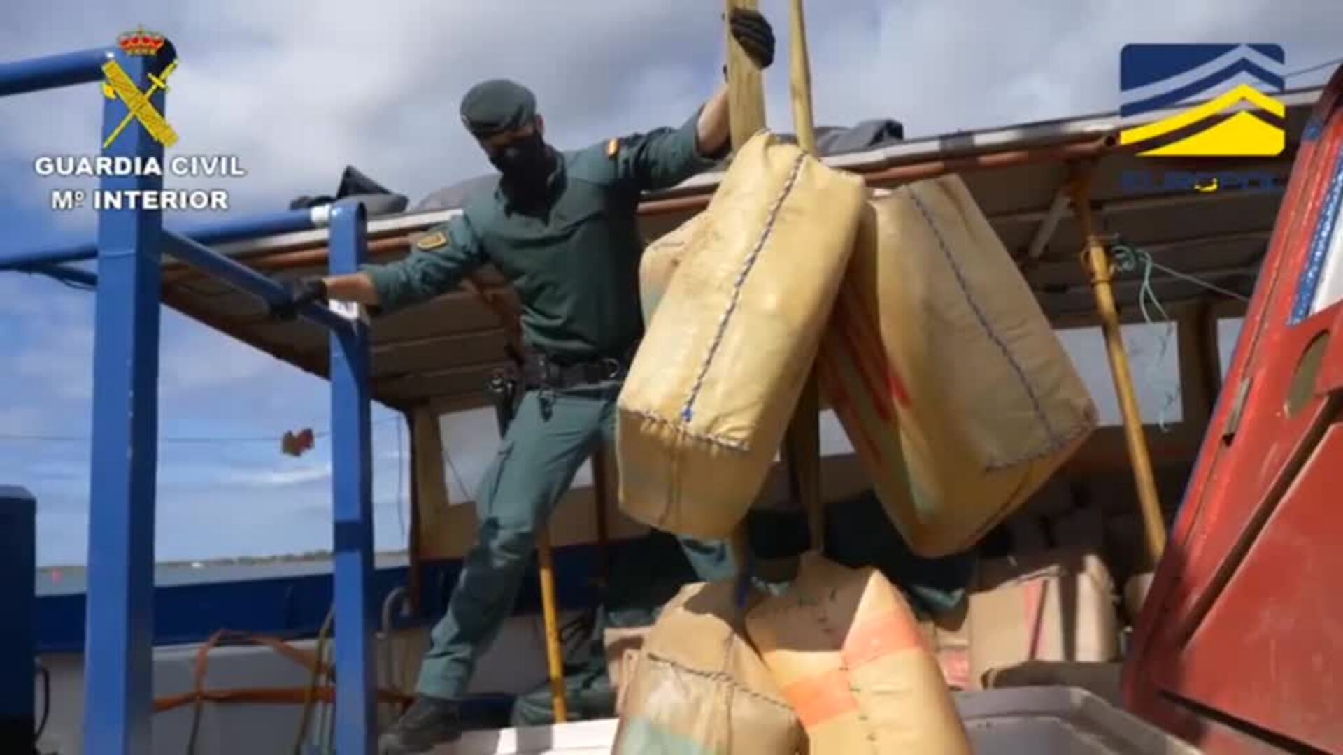 10 detenidos de la mayor organización de suministro de hachís en España