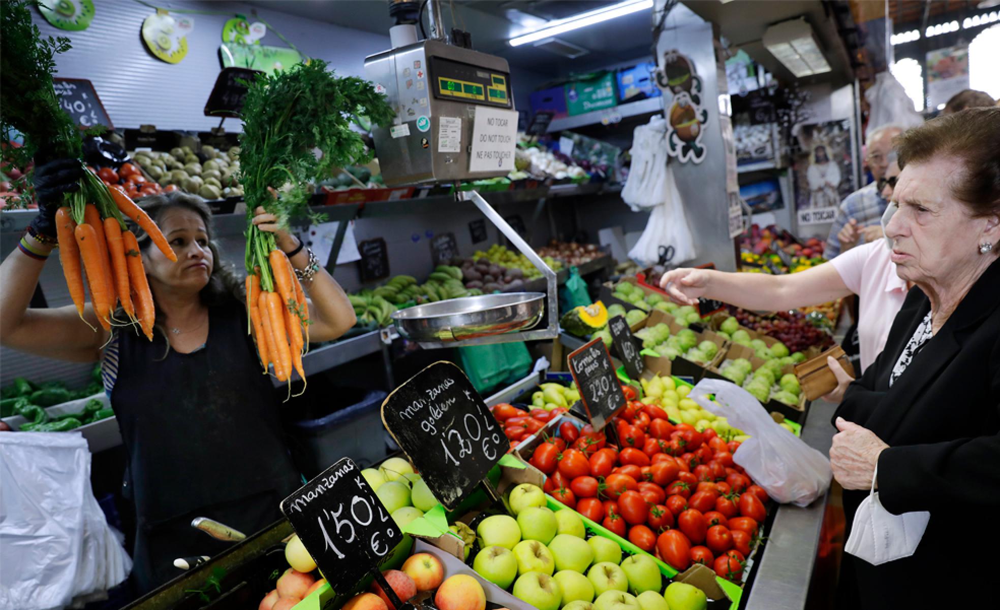 El precio de los alimentos ha subido un 17,5% en Málaga en el último año.