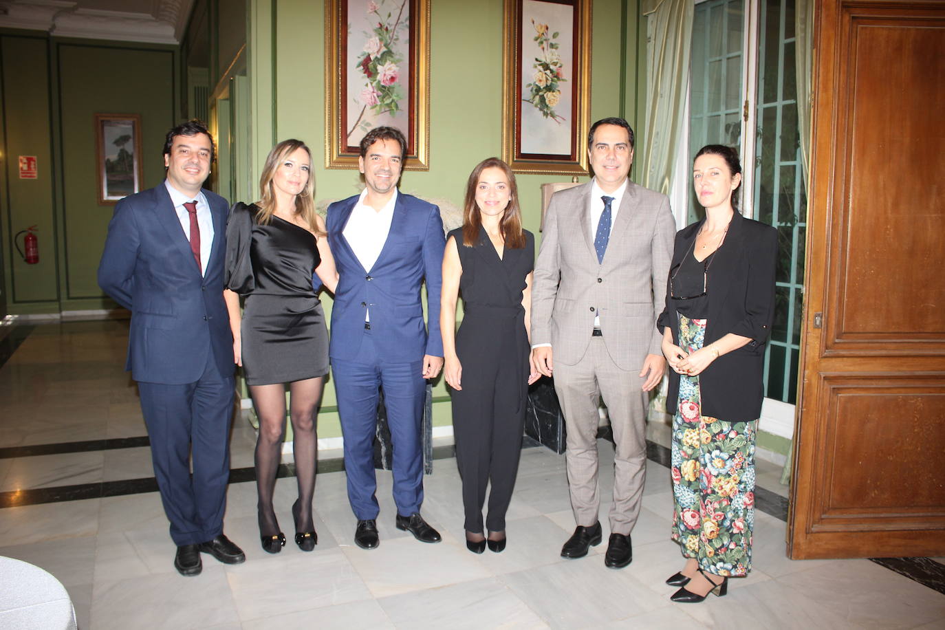 Juan Antonio Viñuelas, Paula Oliveira, Ricardo Louro, Marisa Costa, Ricardo Ferreira y Leonor Monteiro.