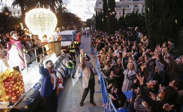 Horario y recorrido de la Cabalgata de Reyes de Málaga 2023