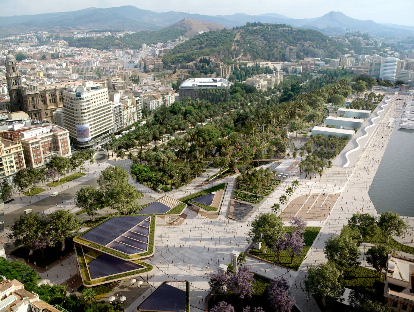 El equipo integrado por el estudio B720 Arquitectura, Luis Machuca y la ingeniería Prointec gana el concurso del Plan Málaga Litoral