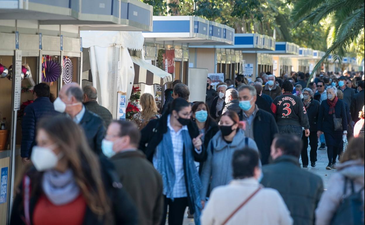 La feria se volverá a celebrar en el paseo del Parque. 