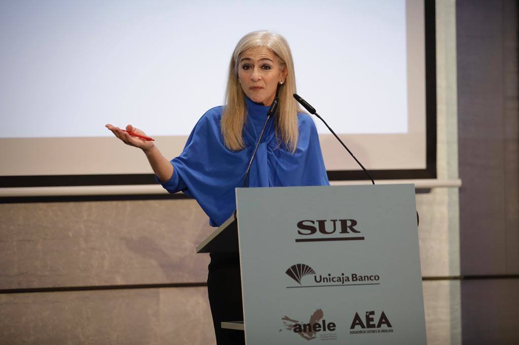 Encuentro coloquio con Patricia del Pozo, consejera de Desarrollo Educativo y Formación de la Junta