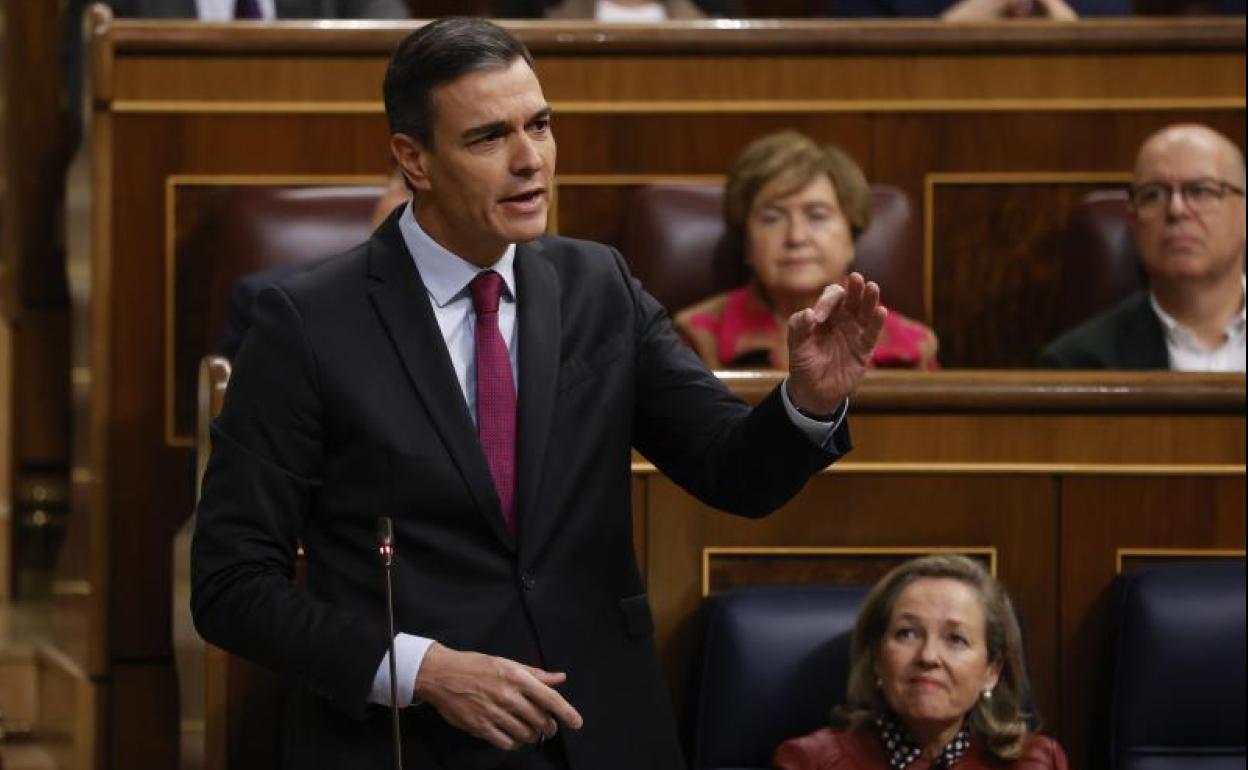 El presidente del Gobierno, Pedro Sánchez. 