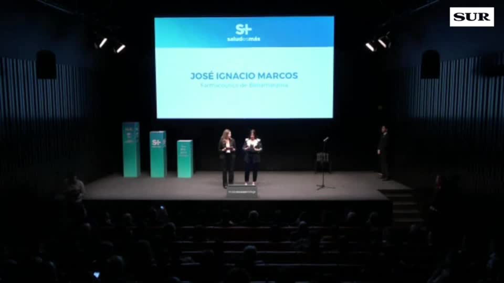Gala Salud es Más | Reconocimiento a José Ignacio Marcos, farmacéutico de Benamargosa