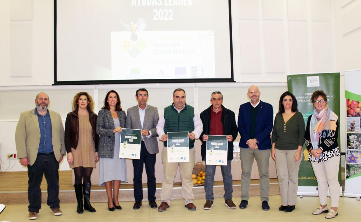 Acto de presentación de las nuevas líneas de ayuda a los grupos de desarrollo rural de la provincia. 