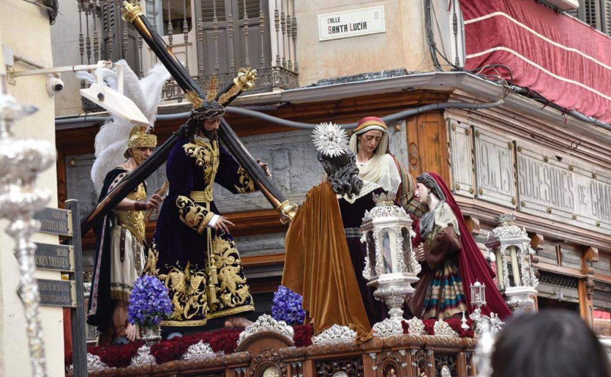 El Nazareno de la Salutación, la pasada Semana Santa. 