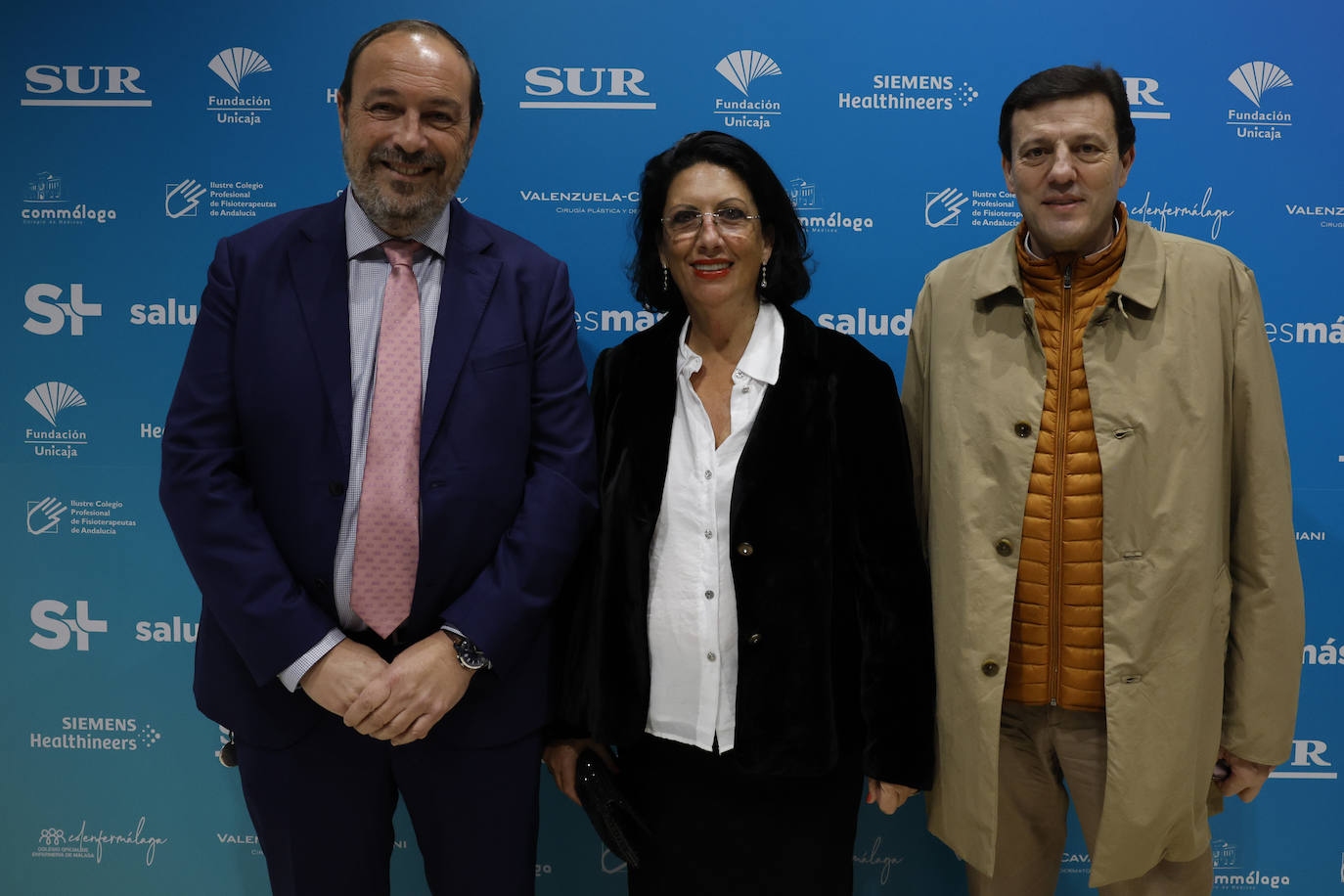 José María Benavente, Concha de la Rubia y Alfonso Portillo. 