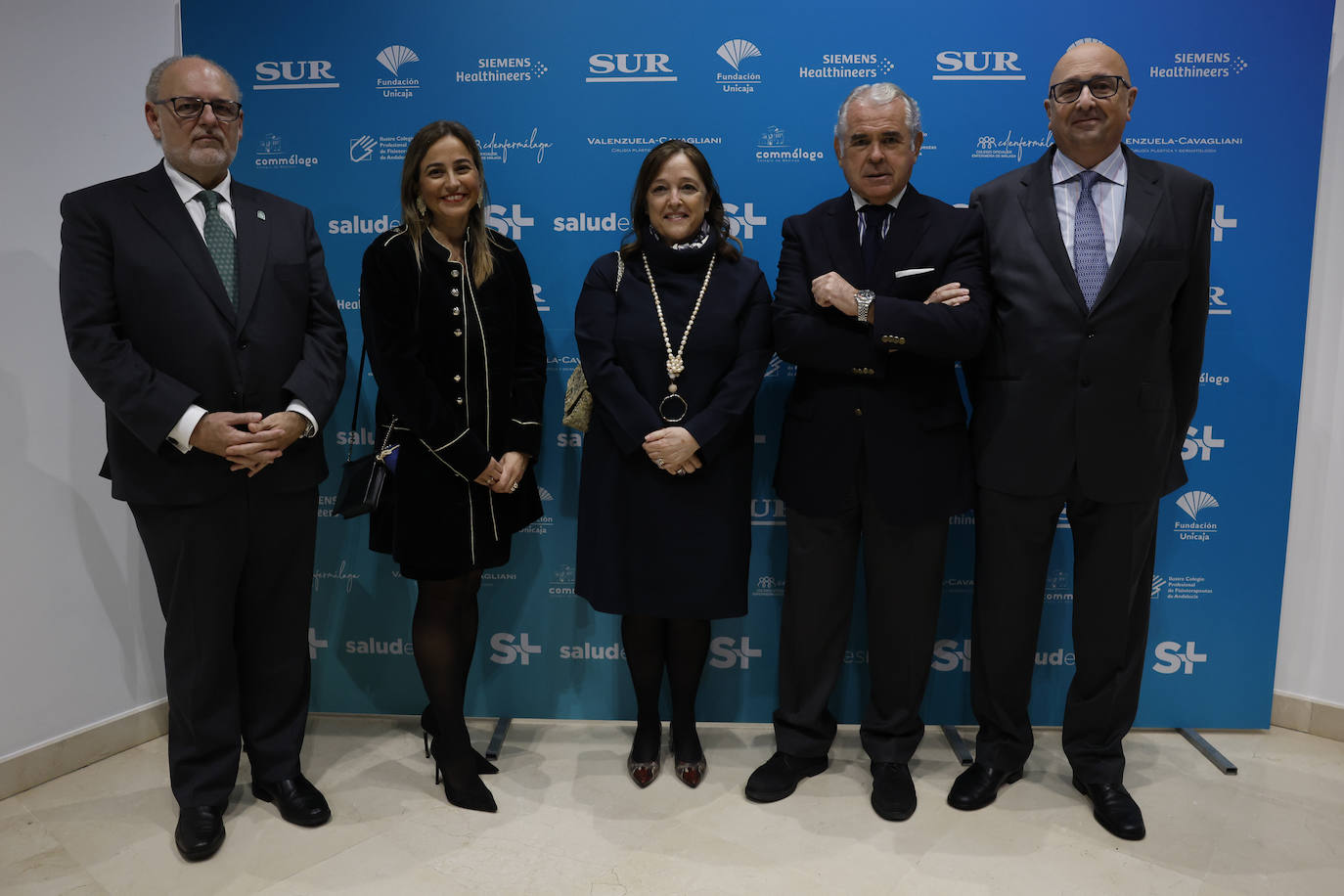 Miguel Ángel Guzmán, Cristina Gutiérrez, María José Torres, Pedro Navarro y Antonio Guzmán. 