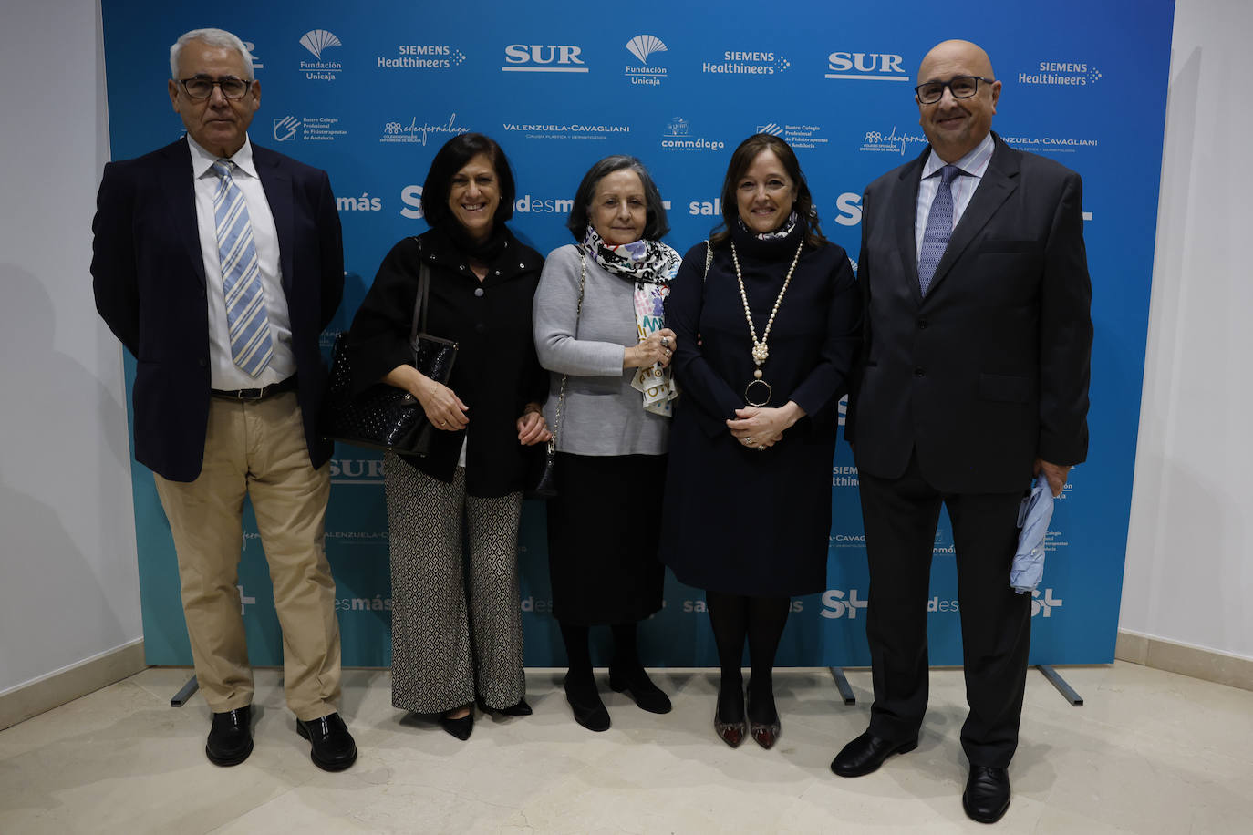 Florian López, Lina Mayorga, Mercedes Torres, María José Torres y Antonio Guzmán.