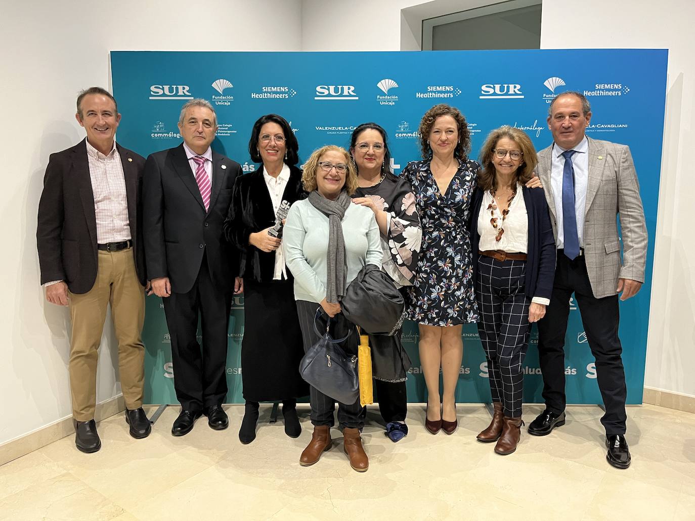 Miguel Zaragoza, Miguel Carrasco, Concha de la Rubia, Toñi Pérez, Belén Navarrete, Lucía Rojas, Isabel Jiménez y Antonio Aragonés. 