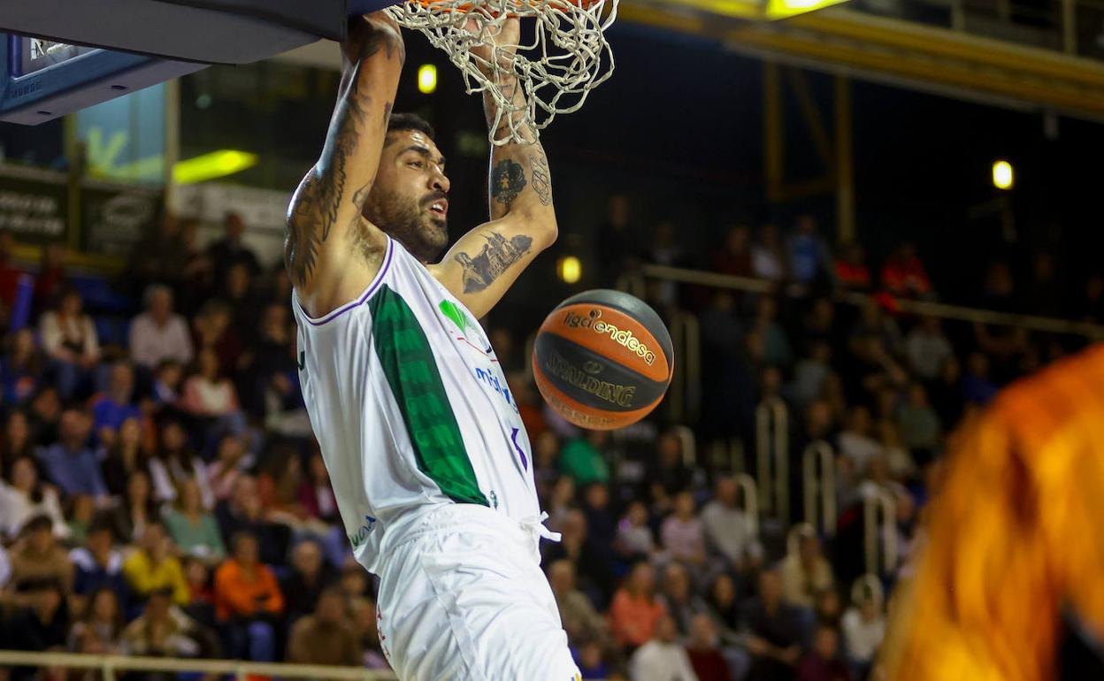 Un mate de Augusto Lima en el duelo de este sábado en Fuenlabrada. 