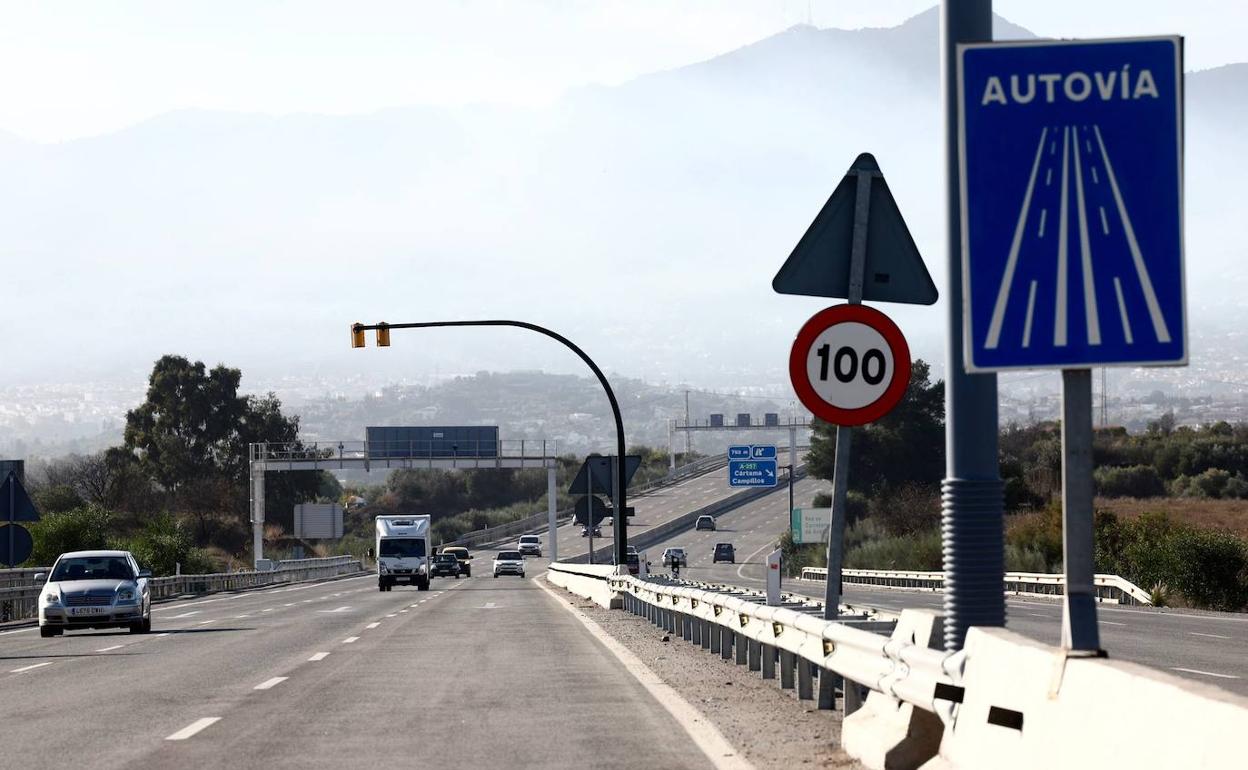 El carril Bus Vao del acceso al PTA de Málaga se estrena con muchos empleados todavía en teletrabajo