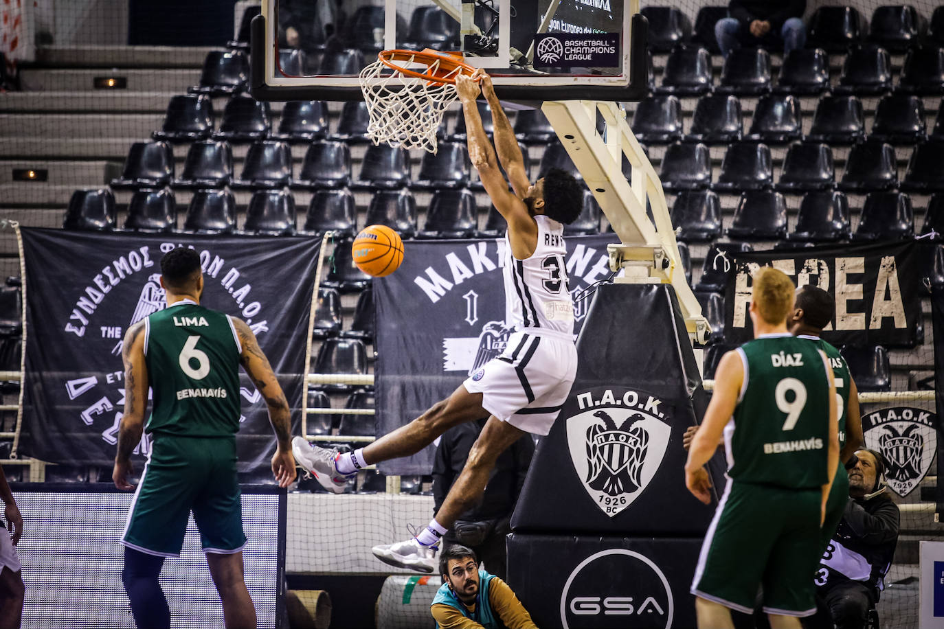 Fotos: Así fue el encuentro entre el PAOK y el Unicaja