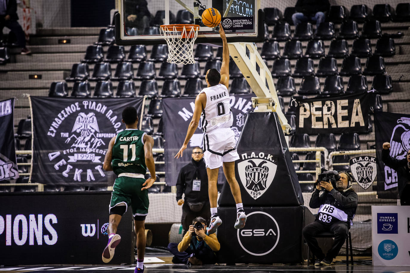 Fotos: Así fue el encuentro entre el PAOK y el Unicaja