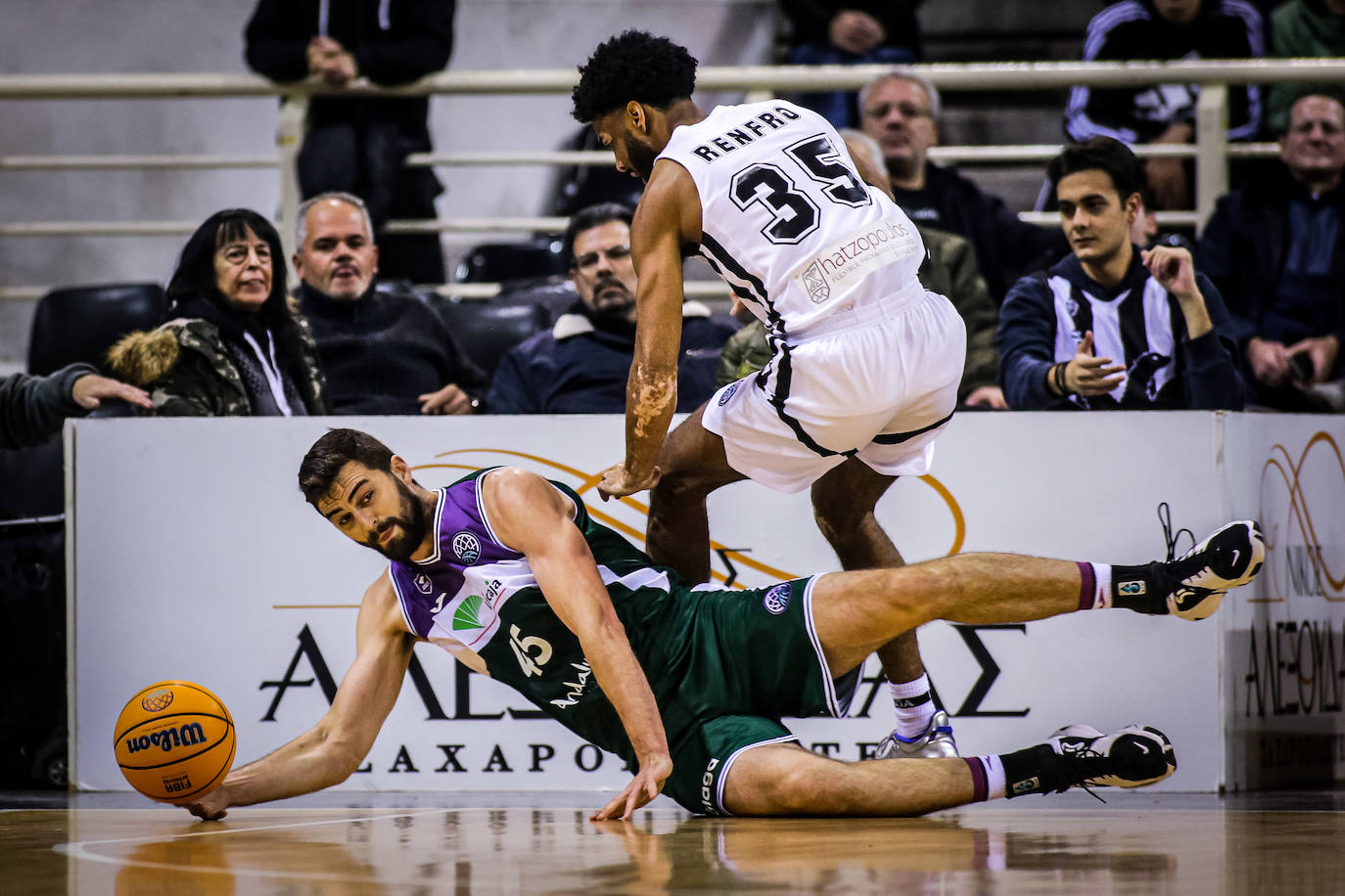 Fotos: Así fue el encuentro entre el PAOK y el Unicaja