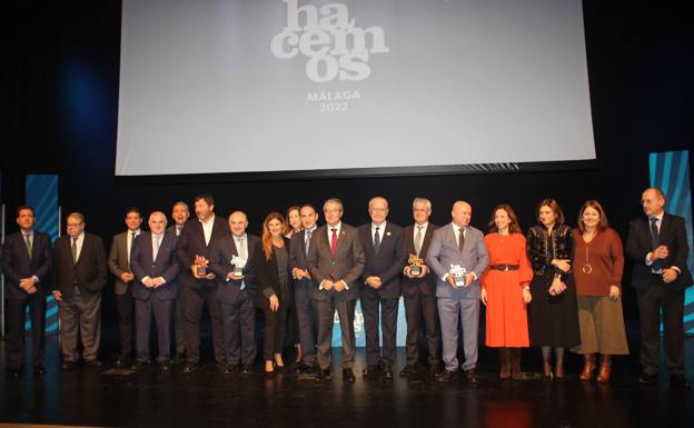 Imagen principal - La Mirilla: Una década de premios &#039;Hacemos Málaga&#039;