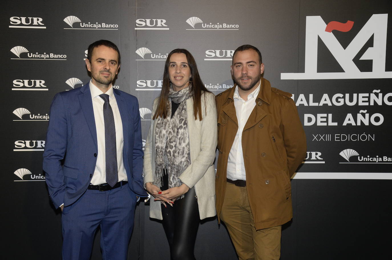 Invitados en el photocall de los premios Malagueños del Año 2022. 