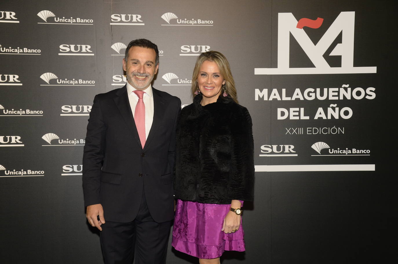 Invitados en el photocall de los premios Malagueños del Año 2022. 