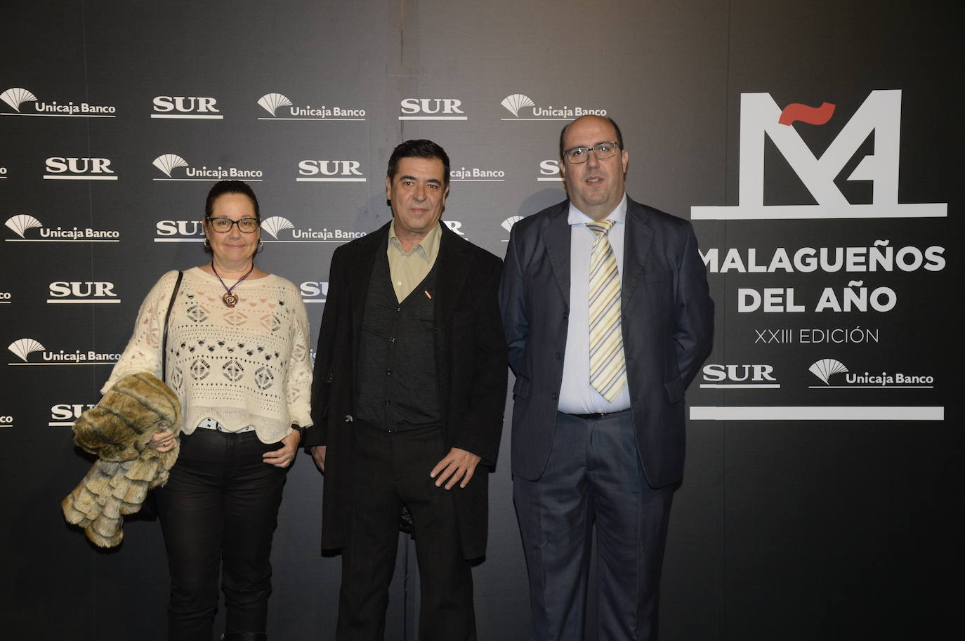 Invitados en el photocall de los premios Malagueños del Año 2022. 