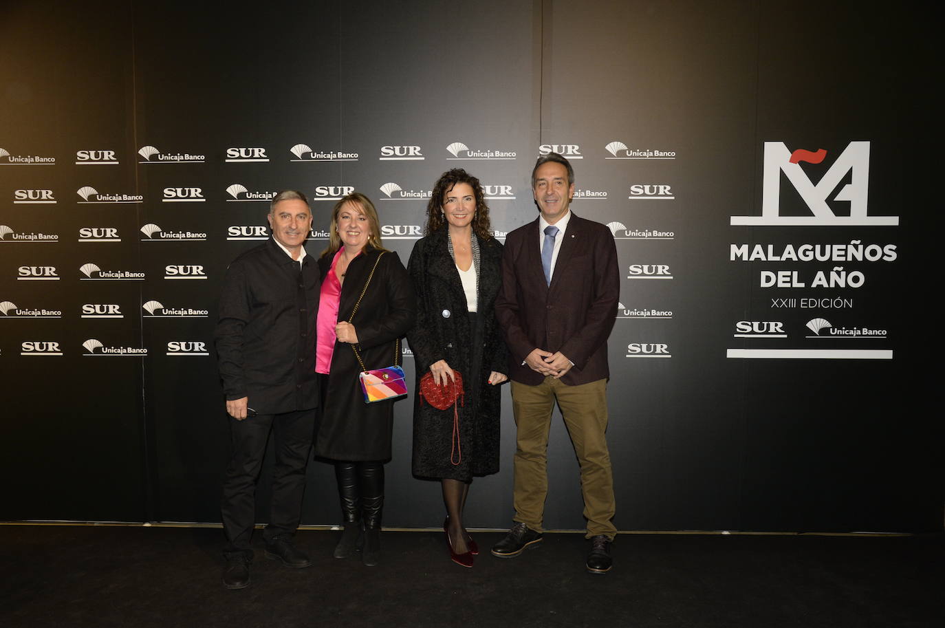 Invitados en el photocall de los premios Malagueños del Año 2022. 