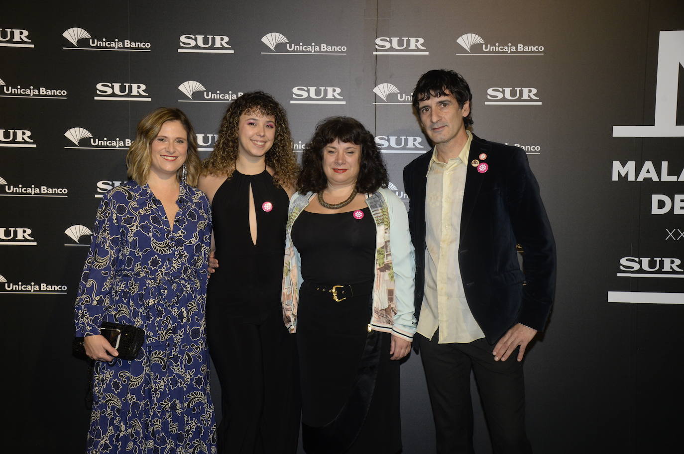 Invitados en el photocall de los premios Malagueños del Año 2022. 