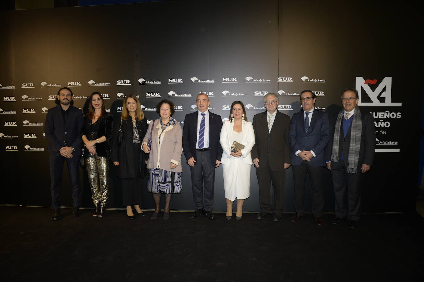 Invitados en el photocall de los premios Malagueños del Año 2022. 