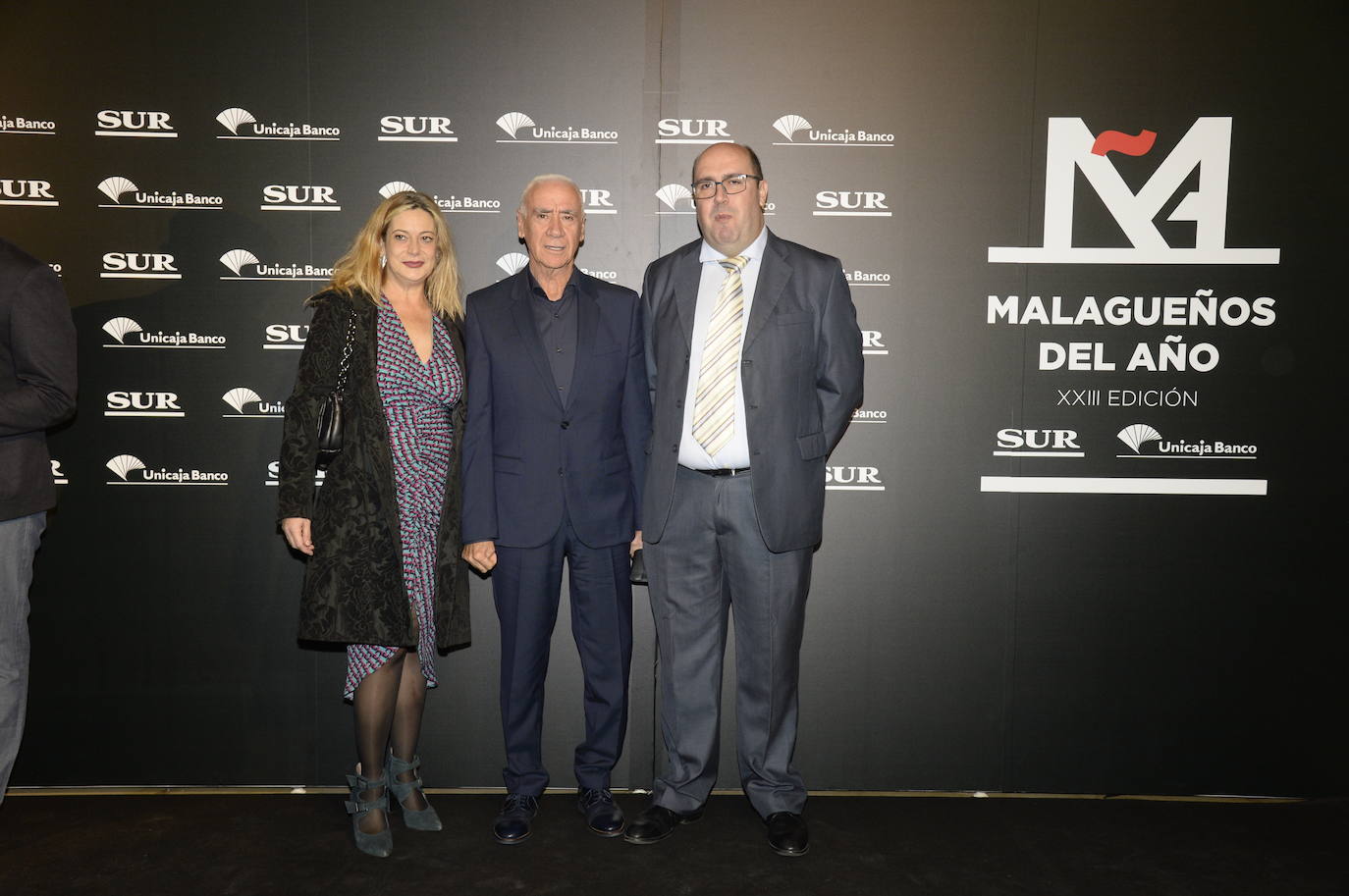 Invitados en el photocall de los premios Malagueños del Año 2022. 