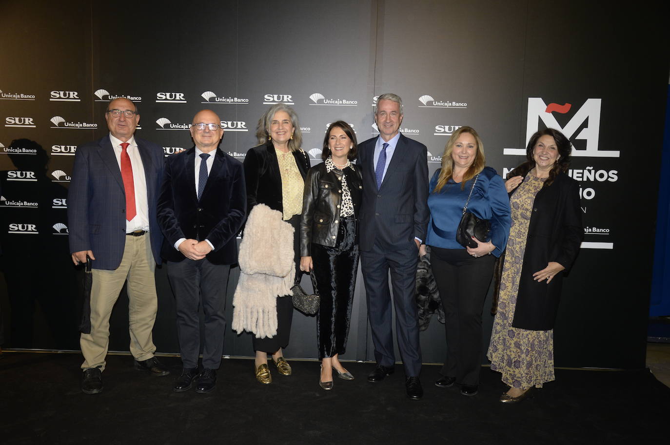 Invitados en el photocall de los premios Malagueños del Año 2022. 