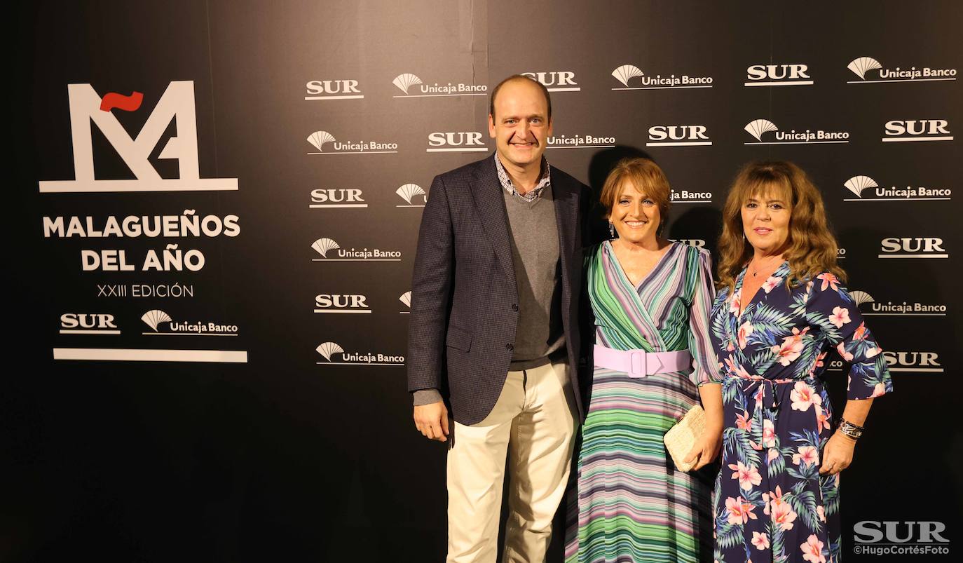 Invitados en el photocall de los premios Malagueños del Año 2022. 