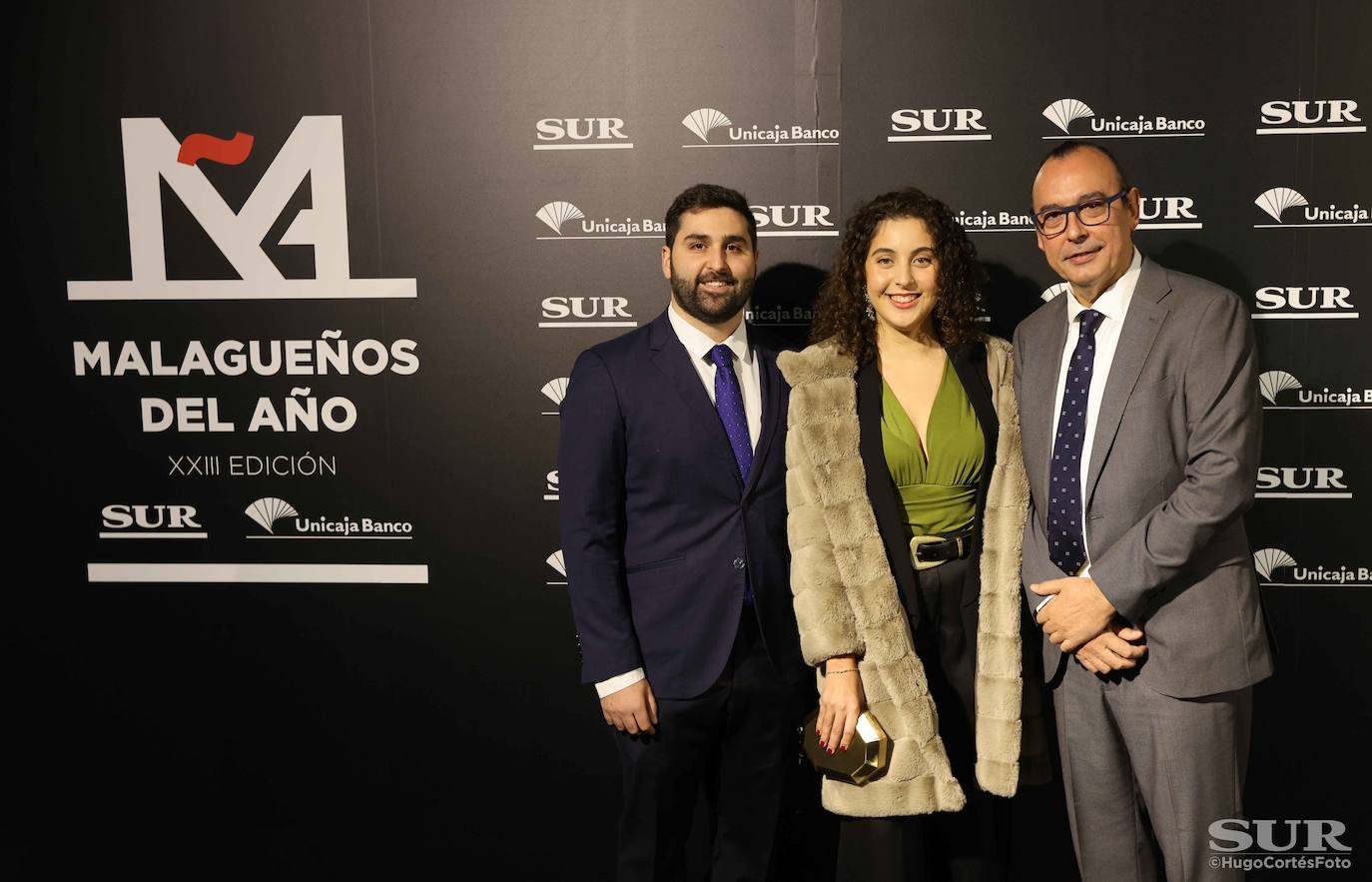 Invitados en el photocall de los premios Malagueños del Año 2022. 