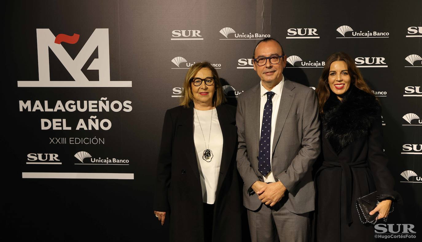 Invitados en el photocall de los premios Malagueños del Año 2022. 